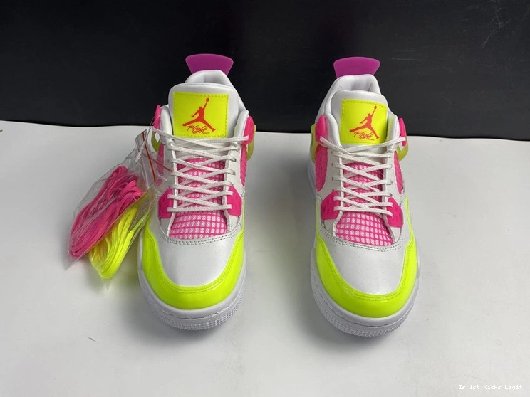 Pink - Retro White CV7808-100 (GS) Jordan Lemon 4 0304